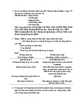Ôn tập Di truyền và Tế bào | Sinh học đại cương | Đại học Nông Lâm Thành phố Hồ Chí Minh