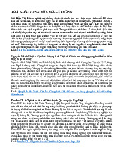 Dẫn Chứng Từ Câu Chuyện Khát Vọng Đến Thực Tế Cuộc Sống