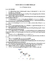 Đề cương môn cơ học lý thuyết- Trường Đại học bách khoa - Đại học đà nẵng