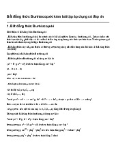 Bất đẳng thức Bunhiacopxki kèm bài tập áp dụng có đáp án | Toán 8