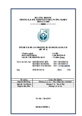 Thiết Kế Hệ Dẫn Động Băng Tải | Đồ án Chi Tiết Máy