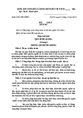 Bộ Luật Dân Sự 2015: Quy Định Chung và Quyền Dân Sự | Môn Pháp luật đại cương - Trường Cao đẳng Kinh tế Đối ngoại