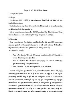 Soạn bài Cô bé bán diêm - Ngữ Văn 6 Chân trời sáng tạo