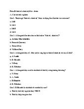 Trắc nghiệm kinh tế chính trị | Học viện Nông nghiệp Việt Nam