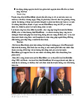 Vận dụng nhũng nguyên tắc đã học, phân tích nguyên nhân dẫn đến sự thànhcông/ thất bại  môn Tư tưởng Hồ Chí Minh | Trường đại học kinh doanh và công nghệ Hà Nội