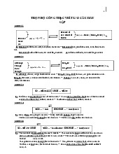 Tổng hợp công thức làm bài tập viết lại câu môn tiếng anh cơ bản 2 | Học viện tài chính