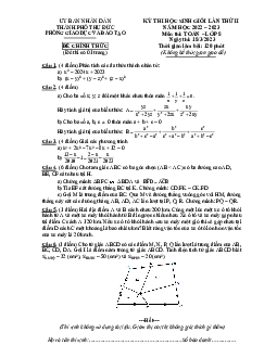 Đề học sinh giỏi lần 2 Toán 8 năm 2022 – 2023 phòng GD&ĐT Thủ Đức – TP HCM