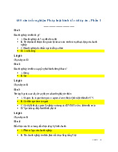 Tổng hợp trắc nhiệm pháp luật kinh tế (có đáp án)