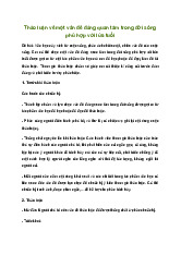 Soạn bài Thảo luận về một vấn đề đáng quan tâm trong đời sống phù hợp với lứa tuổi sách Kết nối tri thức | Ngữ văn 9