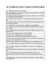 Đề cương môn Tư tưởng Hồ Chí Minh– khoa học  Trường Đại học bách khoa - Đại học đà nẵng