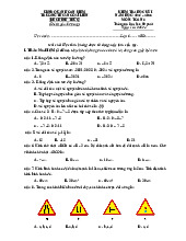 Đề học kỳ 1 Toán 6 năm 2024 – 2025 trường THCS Ngô Sĩ Liên – Hà Nội