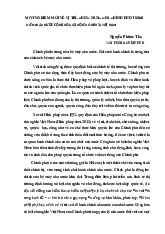 Một số điểm mới về vị trí, chức năng của chính phủ trong hiến pháp nước Việt Nam | môn luật hiến pháp | trường Đại học Huế