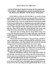 Chuyên đề “Học tập và làm theo tư tưởng, đạo đức, phong cách Hồ Chí Minh” về phòng chống suy thoái tư tưởng chính trị, đạo đức, lối sống “Tự diễn biến” “Tự chuyển hoá” trong nội bộ.