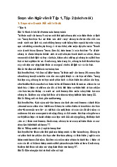 Soạn văn Ngữ văn 8 Tập 1, Tập 2 (sách mới)