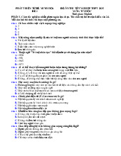 Bộ đề thi thử tốt nghiệp THPT 2025 môn Tin học bám sát đề minh họa - Số 2 (có đáp án)