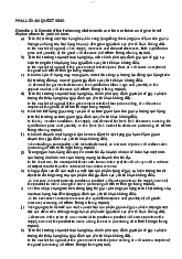 Final Exam Question in Microeconomics - Kinh tế vi mô | Trường Đại học Hà Nội