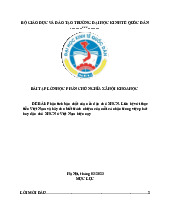 Phân tích bản chất của nền dân chủ XHCN. Liên hệ với thực tiễn Việt Nam và hãy cho biết trách nhiệm của mỗi cá nhân trong việc phát huy dân chủ XHCN ở Việt Nam hiện nay | Bài tập lớn môn Quản lý học