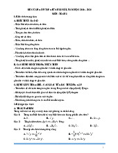 Đề cương giữa kì 1 Toán 8 năm 2025 – 2026 trường THCS Nguyễn Văn Linh – TP HCM