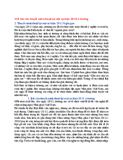Văn mẫu lớp 6 Kết nối tri thức bài Viết bài văn thuyết minh thuật lại một sự kiện 20/11 ở trường