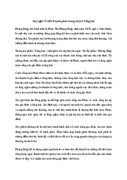 Văn mẫu lớp 11: Suy nghĩ về triết lí hạnh phúc trong truyện Tầng hai của Phong Điệp | Cánh diều