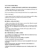 Tài liệu lý thuyết tự học | Môn tiếng anh đại cương