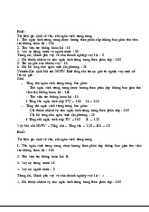 Tài liệu giả định về thu, chi ngân sách trung ương | Quản lý tài chính công | Trường Đại Học Lâm Nghiệp