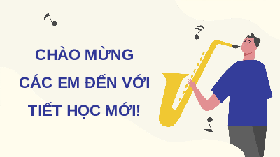 Giáo án điện tử Âm nhạc 8 Cánh diều Chủ đề 5 Bài 10: Luyện đọc nhạc có tiết tấu đảo phách (Tiết 1)