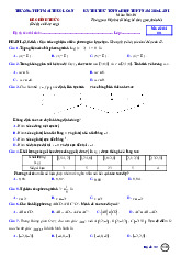 Đề thi thử THPT Quốc gia 2025 môn Toán lần 1 trường THPT Mai Thúc Loan, Hà Tĩnh