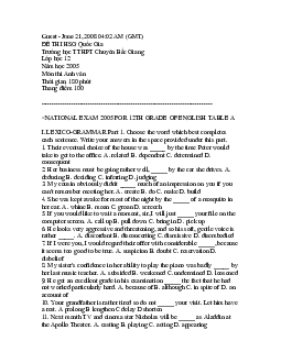 Đề thi chọn đội tuyển HSG Quốc Gia Trường THPT Chuyên Bắc Giang năm 2005 (có đáp án)