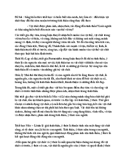 Bài báo cáo đề tài : Điều kiện vật chất thay đổi