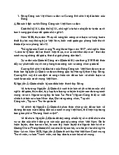 Bài tập môn lịch sử tư tưởng Hồ Chí Minh| Đại học Nội Vụ Hà Nội