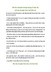 Kể cho người thân nghe một câu chuyện tưởng tượng về loài vật | Tập làm văn lớp 4 Kết nối tri thức