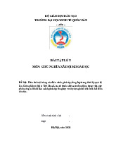 Phân tích nội dung của liên minh giai cấp, tầng lớp trong thời kỳ quá độ lên Chủ nghĩa xã hội ở Việt Nam | Bài tập lớn môn Chủ nghĩa xã hội Neu