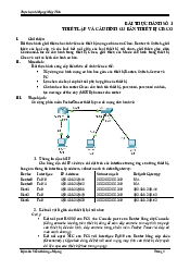 Bài Thực hành số 1 - Mạng máy tính | Trường Đại học Khoa học Tự nhiên, Đại học Quốc gia HCM
