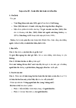 Soạn bài Lính đảo hát tình ca trên đảo - Cánh diều 10