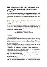 Bình luận về câu ca dao “Chẳng thơm cũng thể hoa nhài, dẫu không thanh lịch cũng người Tràng An”