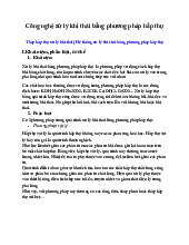 Công nghệ xử lý khí thải bằng phương pháp hấp thụ | Xử lý khí thải | Trường Đại học Khoa học Tự nhiên, Đại học Quốc gia Hà Nội