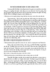 Đề cương môn Tư tưởng Hồ Chí Minh - Trường Đại học lao động -  xã hội