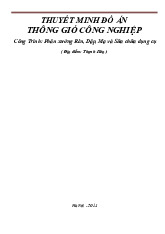 Phân xưởng Rèn, Dập, Mạ và Sữa chữa dụng cụ | Môn Đồ án Thông gió - Đại học Xây Dựng Hà Nội