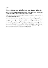 IFRS 5 môn Accounting | Trường Đại Học Nha Trang