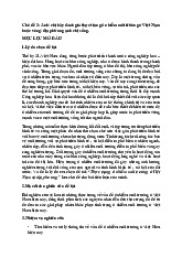 Thực Trạng Ô Nhiễm Môi Trường Ở Việt Nam | Môn Quản lý tài nguyên và môi trường - Đại học Tài nguyên và Môi trường Hà Nội