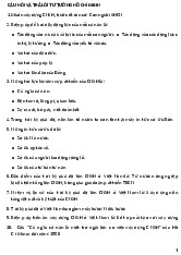 Câu hỏi trả lời môn tư tưởng Hồ Chí Minh | Trường Đại học Kinh tế Thành phố Hồ Chí Minh