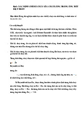 Báo cáo thí nghiệm cơ học chất: Nghiên Cứu Dòng Chảy & Tổn Thất Thủy Lực | Môn Cơ học chất lưu - Trường Đại học Bách khoa Hà Nội