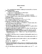 Bài tập Hóa học bằng Tiếng Anh môn Hóa học đại cương | Trường Đại học Nông Lâm thành phố Hồ Chí Minh