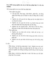 Đề cương câu hỏi xã hội học pháp luật | Trường đại học Luật, đại học Quốc gia Hà Nội