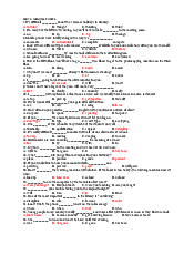 Câu hỏi bài tập Tiếng Anh chuyên ngành 1 | Trường đại học Điện Lực