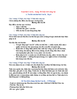 Soạn Ngữ văn 6 sách Chân trời sáng tạo bài Con là...