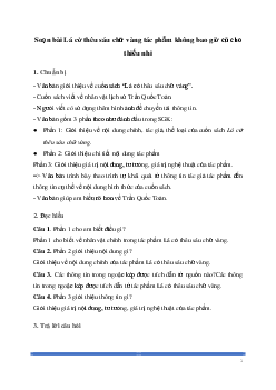 Soạn bài: Lá cờ thêu sáu chữ vàng - tác phẩm không bao giờ cũ cho thiếu nhi Ngữ Văn 8 | Cánh diều