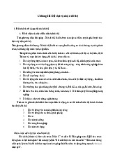 Chương III. Đất đai và nhà ở đô thị môn Luật kinh tế 1  | Trường đại học kinh doanh và công nghệ Hà Nội