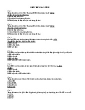 TOP 45 Câu Hỏi Ôn Tập môn Kiến trúc máy tính | Trường đại học Mở Hà Nội